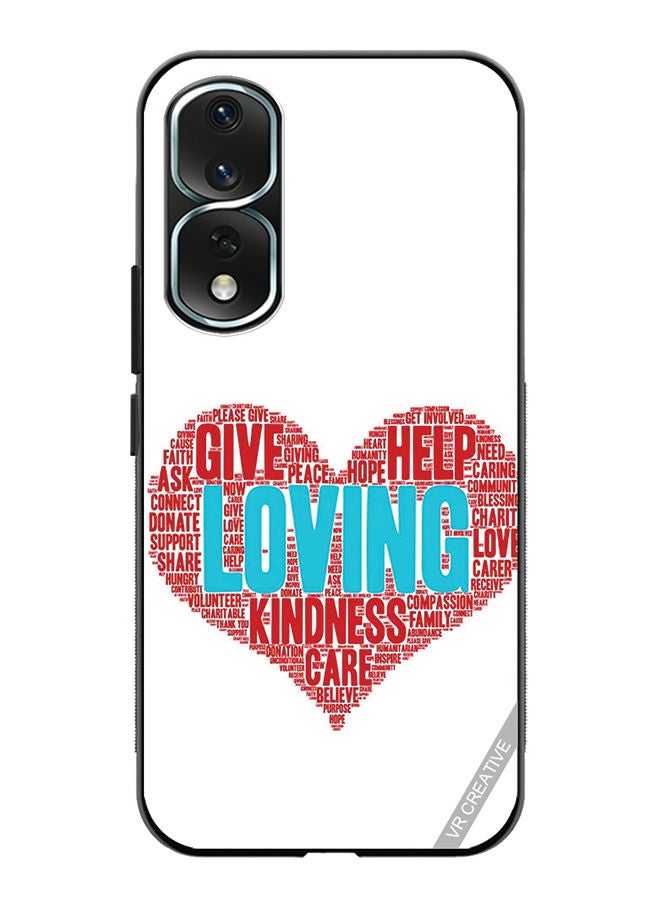 VR CREATIVE Protective Case Cover For Honor 80 Pro Love Design Multicolour - Image 1