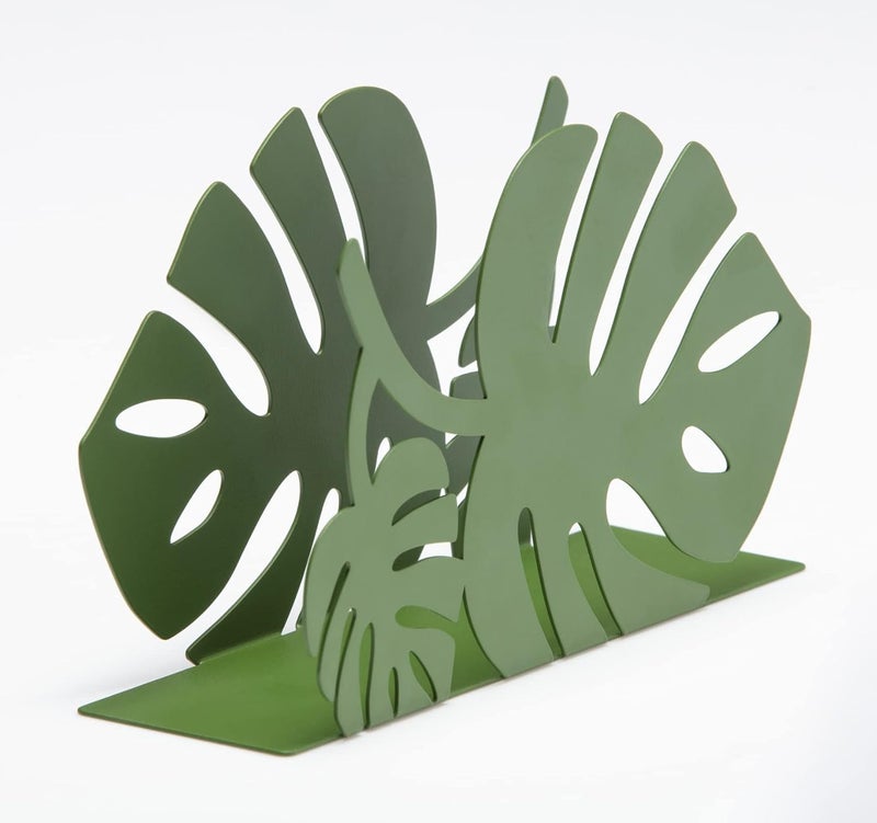 Mango Steam Tabletop NapkinTissue  Letter Holder for Home Kitchen Restaurants Leaf Green - Image 2