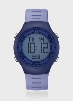 Run Time Silicone Strap Watch