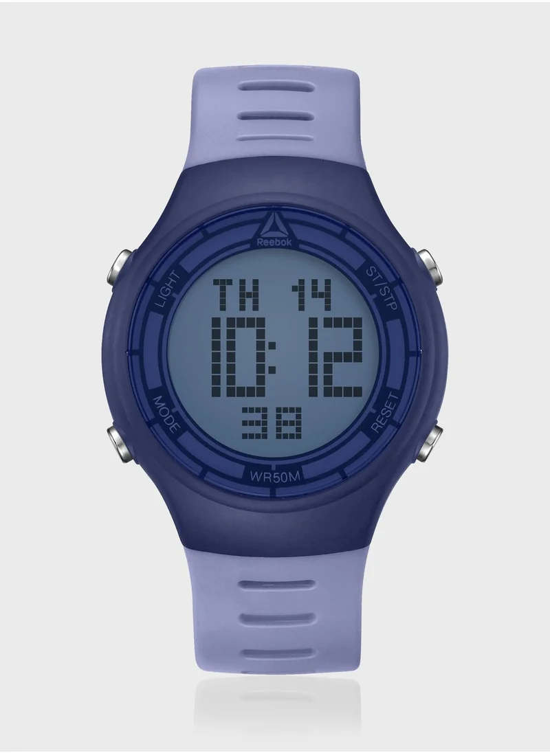 Reebok Run Time Silicone Strap Watch