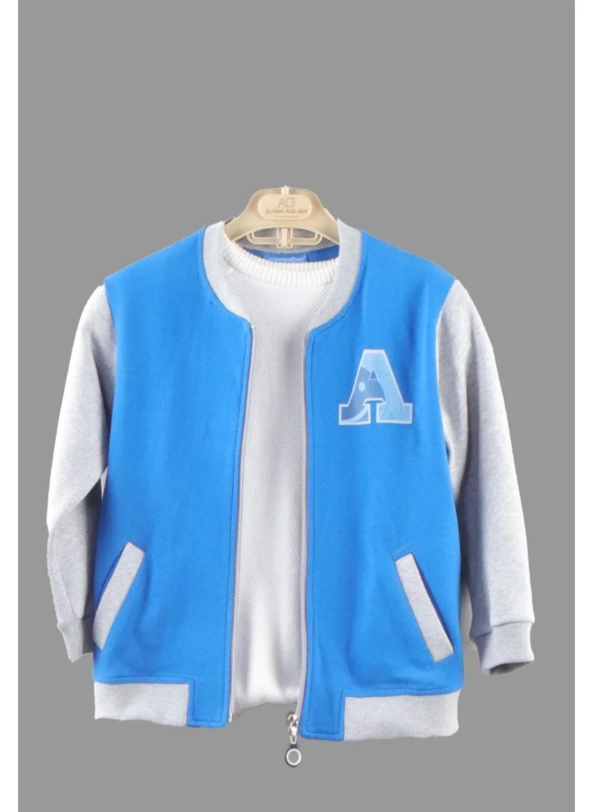 الكسندر جاردي Zippered Children's College Jacket C23-004500