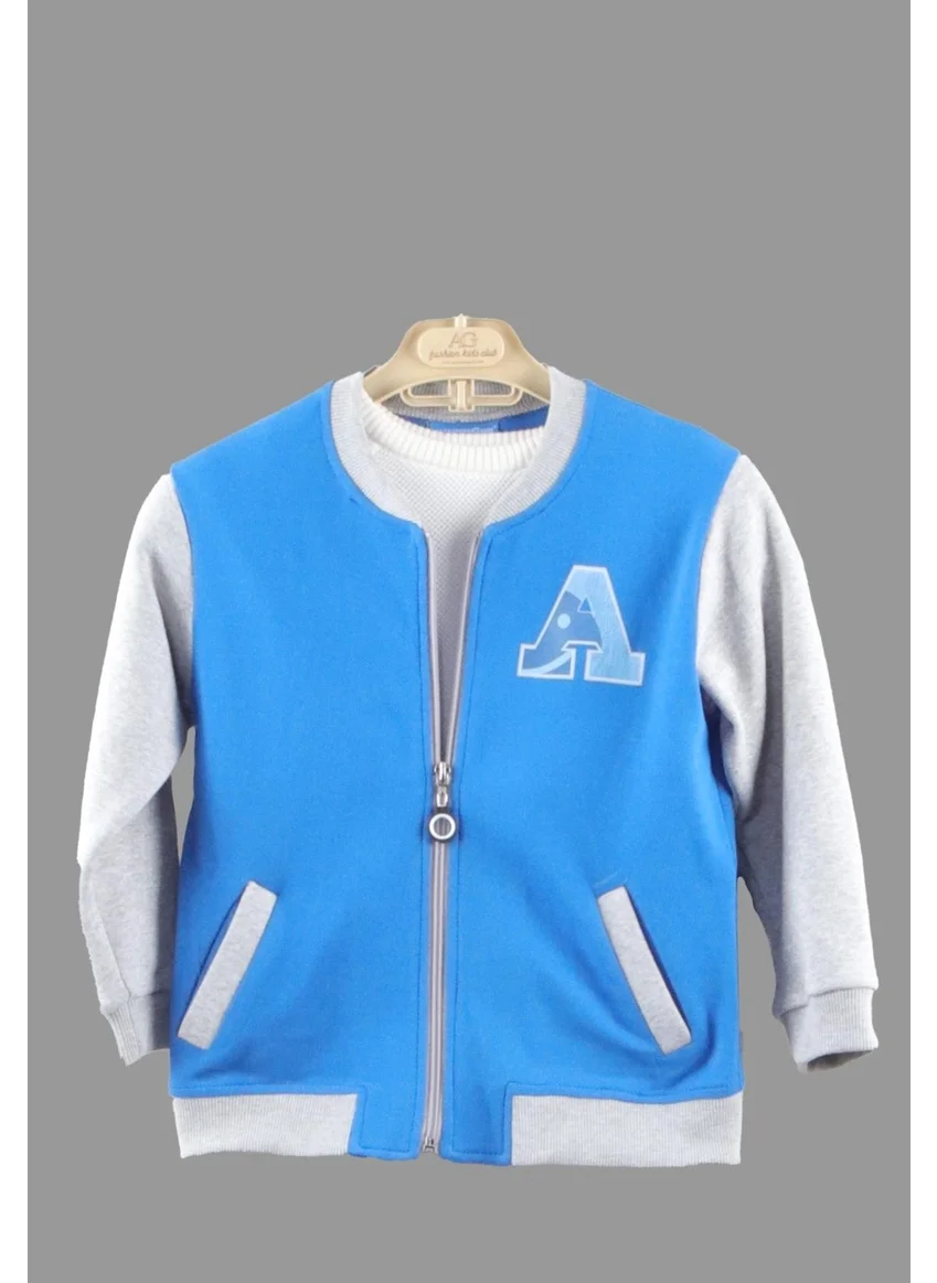 الكسندر جاردي Zippered Children's College Jacket C23-004500