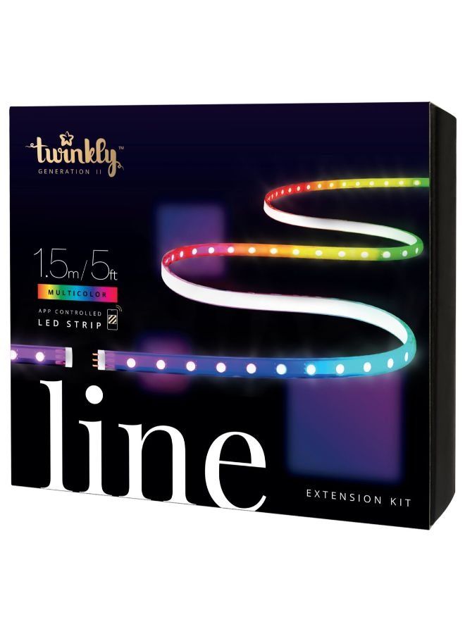 توينكلي طقم توسعة توينكلي لاين - . متر  مصباح   بتحكم بالتطبيق لاصق + مغناطيسي شريط إضاءة  الجيل الثاني - أبيض - Image 2