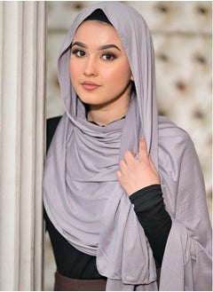 Sky cashmere Premium Jersey Stretch Shailah Hijab Scarf -  Orchid 