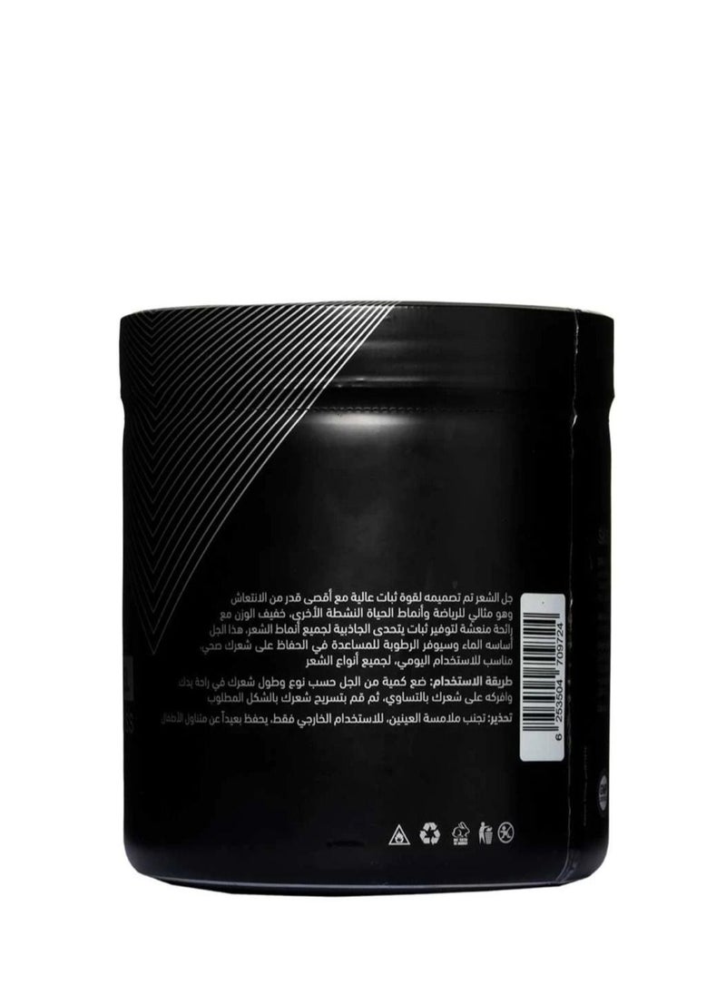 اس كي فايف كوزمتكس - جل تصفيف الشعر لثبات قوي ولمعان طبيعي اسود - Image 1
