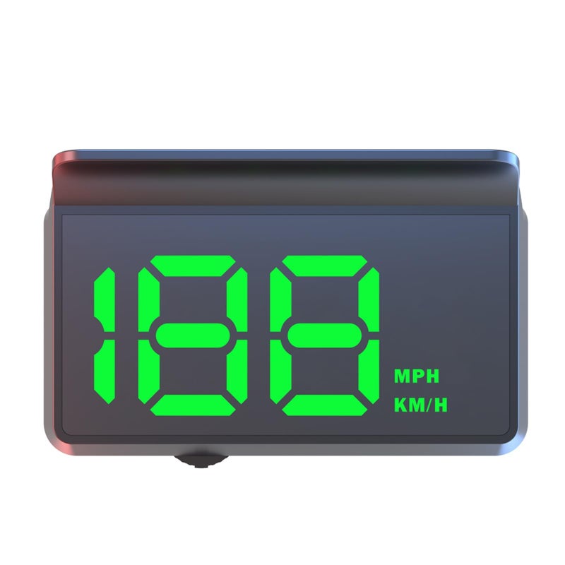 Azijyv Heads Up Display For Cars Digital Speedometer For Car Speedometer With Overspeed Warning & Auto Brightness Adjustment Speedometer For Car With Real-Time Speed Projection For All Vehicles - Image 1