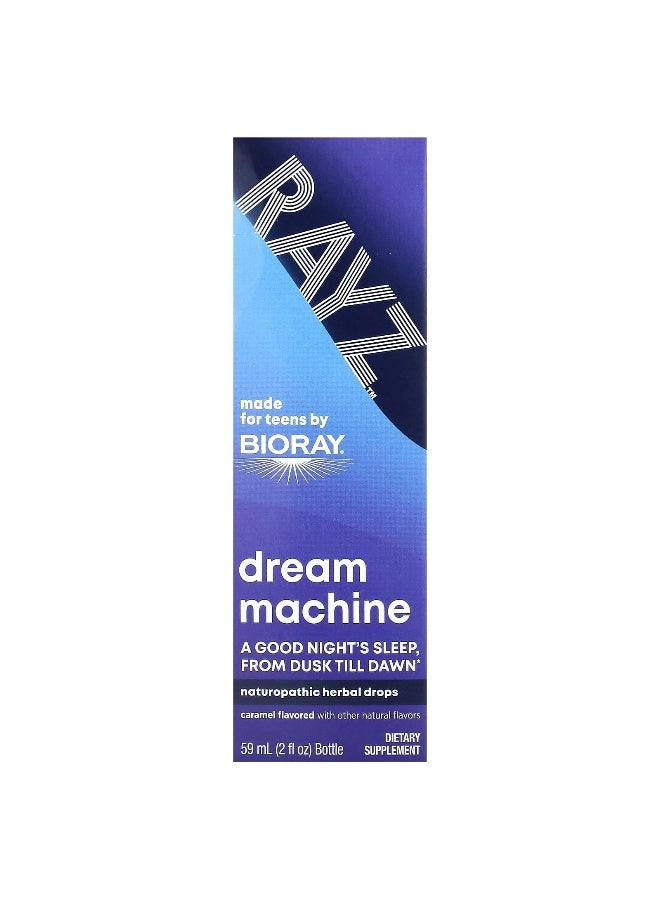 Bioray, Rayz, Dream Machine, For Teens, Caramel, 2 fl oz (59 ml) (Packaging may vary) - Image 1