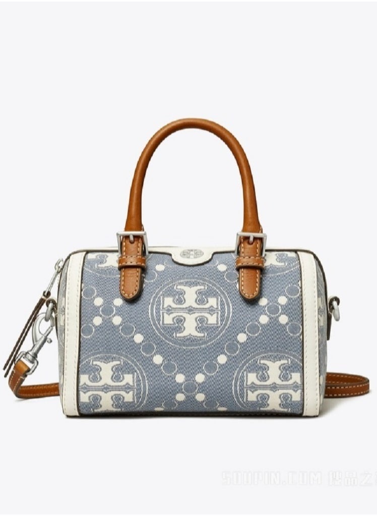 TB TORY BURCH T Monogram Mini Barrel Bag  - Image 1