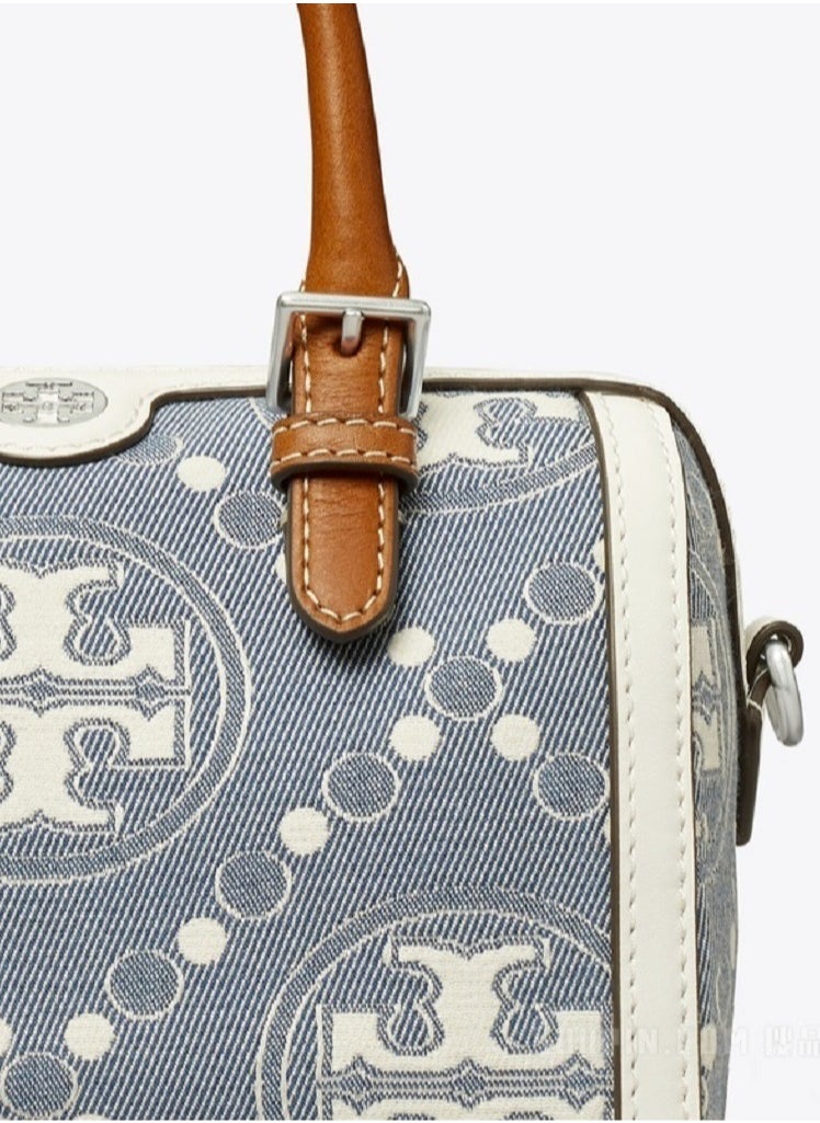 TB TORY BURCH T Monogram Mini Barrel Bag  - Image 3