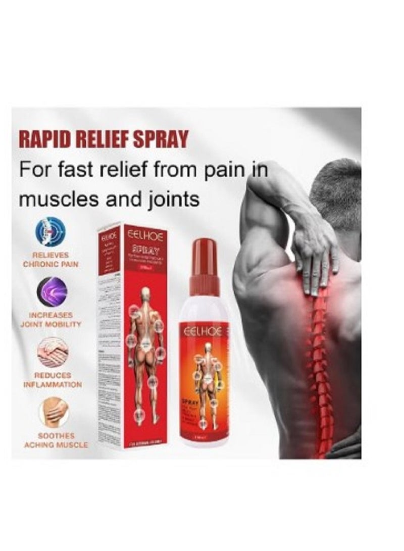 إيلهو EELOHE بخاخ تخفيف سريع لعضلات الجسم والمفاصل 100 مل، بخاخ لتخفيف الآلام بسرعة - Image 3