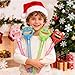 SHCKE 5Claw Bubble Wands 4Pack with 420ml Bubble Solution 167 Inch Extra Large Bubble Wand for Kids Refillable Bubble Toys Set for Summer Outdoor Birthday Party Favors - Image 4