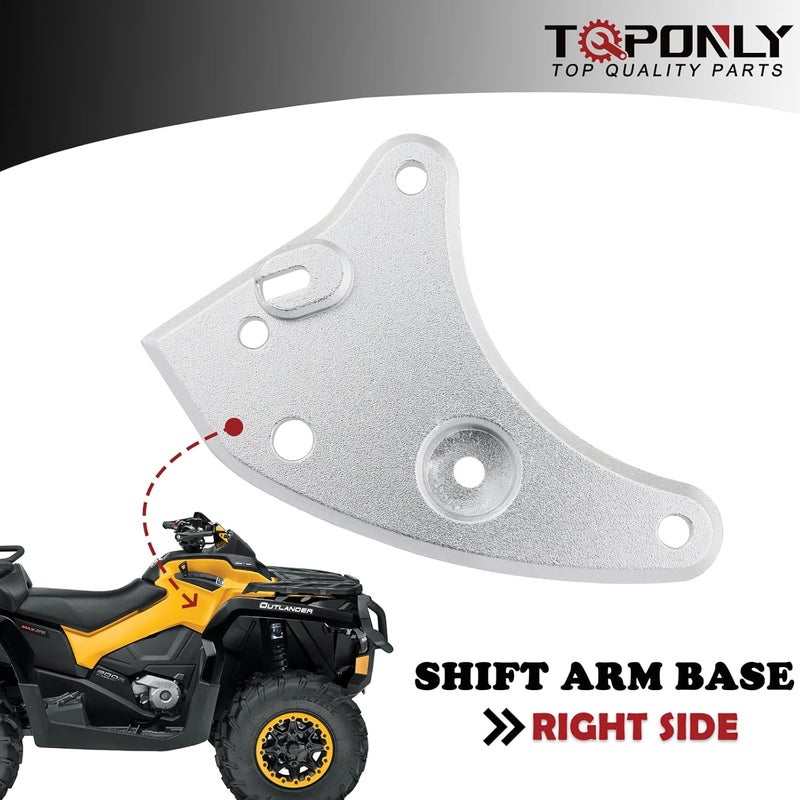 TQPONLY Shift Arm Base Shifter Bracket for Can-Am Renegade and Outlander Gen 2 - Image 2