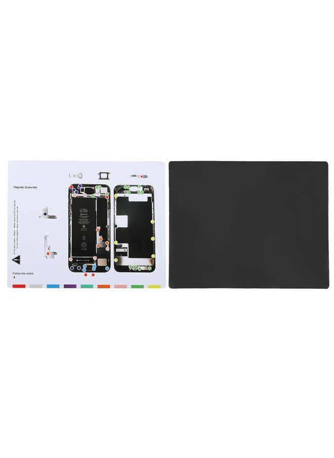 Thoraya Disassemble Screw Memory Magnetic Screw Chart Mat for iPhone 8  - Image 4