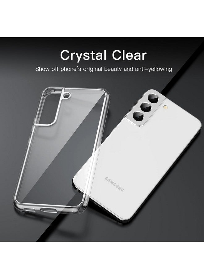 JETech Case for Samsung Galaxy S22 5G 6.1-Inch, Non-Yellowing Shockproof Bumper Protective Phone Cover, Anti-Scratch Hard PC Back (Clear) - Image 2