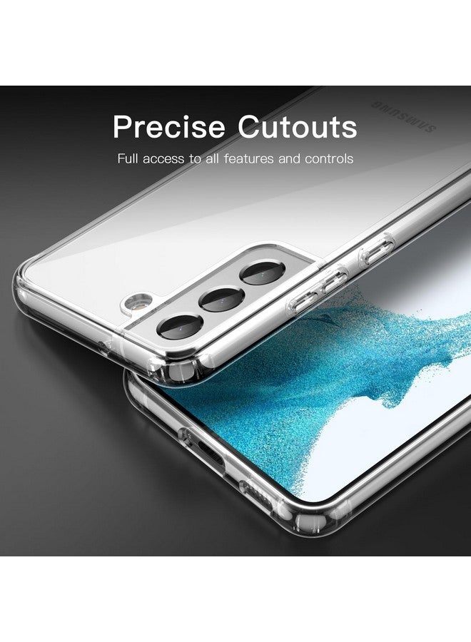 JETech Case for Samsung Galaxy S22 5G 6.1-Inch, Non-Yellowing Shockproof Bumper Protective Phone Cover, Anti-Scratch Hard PC Back (Clear) - Image 4