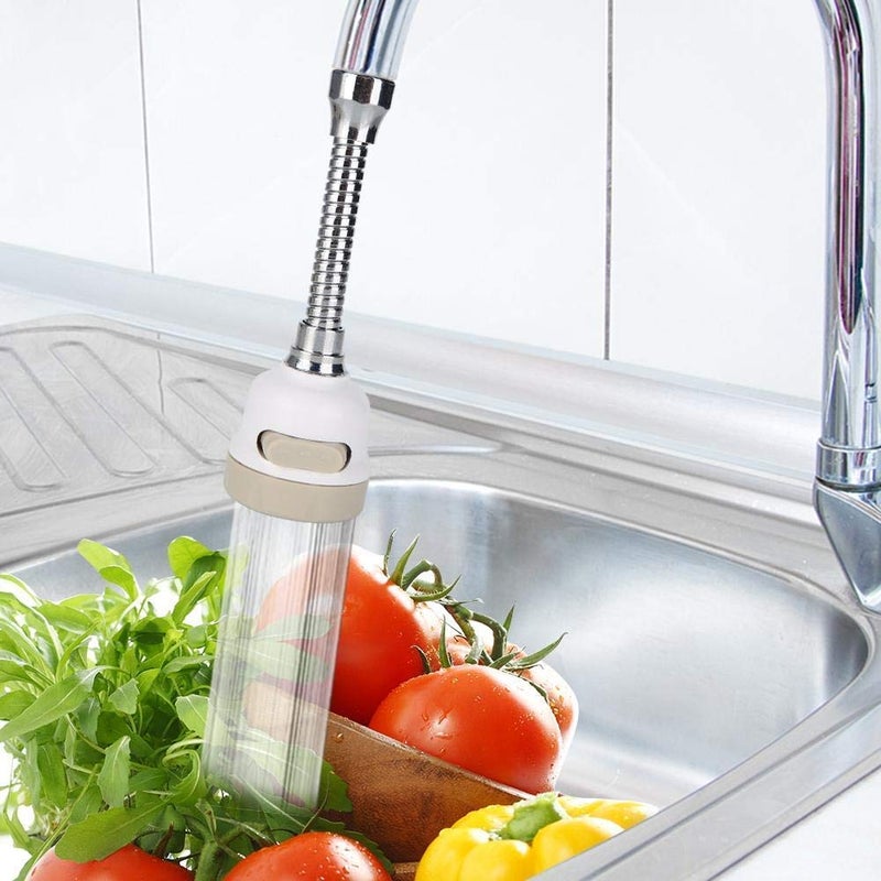 Fayby Kitchen Faucet Water Tap Extender Water Saving Sink Tap Shower Head Nozzle Water Outlet Shower Head Water Filter Sprinkler for Kitchen Tap Multicolor - Image 1