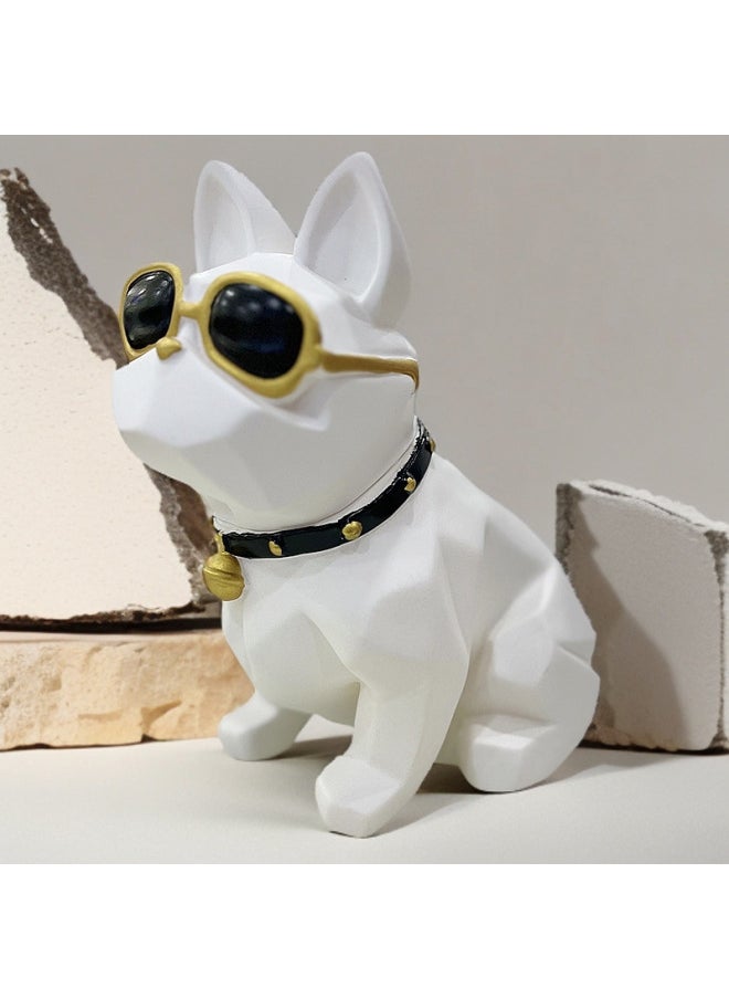 Generic Cartoon Best Selling Method Fighting Dog Piggy Bank Can Be Imported Into The Undesirable Large-size Fall-resistant Piggy Bank Dog Ornaments Wholesale-Color:Orange Paint Surface [only In And Out]  - Image 4