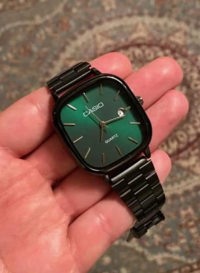 Casio Classic Watch with Stainless Steel Bracelet