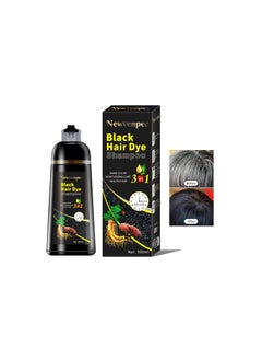 Hair Color Shampoo for Gray Hair Instant Hair Dye Shampoo Hair Coloring in Minutes Natural and Long lasting colour Hair Dye Shampoo for Men and Women 16.9 fl.oz
