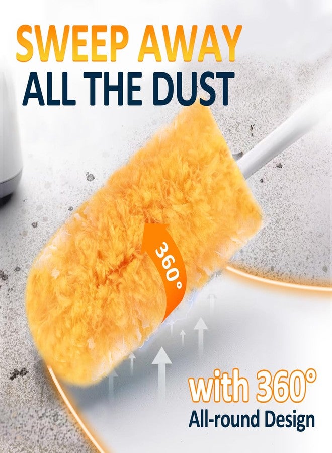 LANARP Duster Refills 50 Counts, 360° Heavy Duty Multi Surface Duster Refills for Cleaning, Compatible with Swiffer Dusters - Image 3