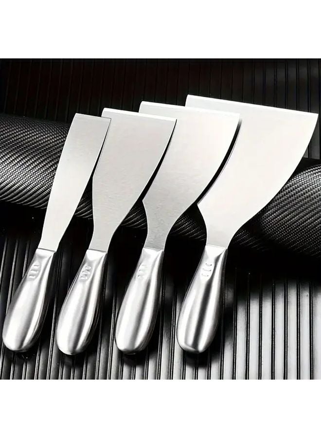 3 Piece Set Heavy Duty Stainless Steel Multi Purpose Scraper Tool Set - Image 2