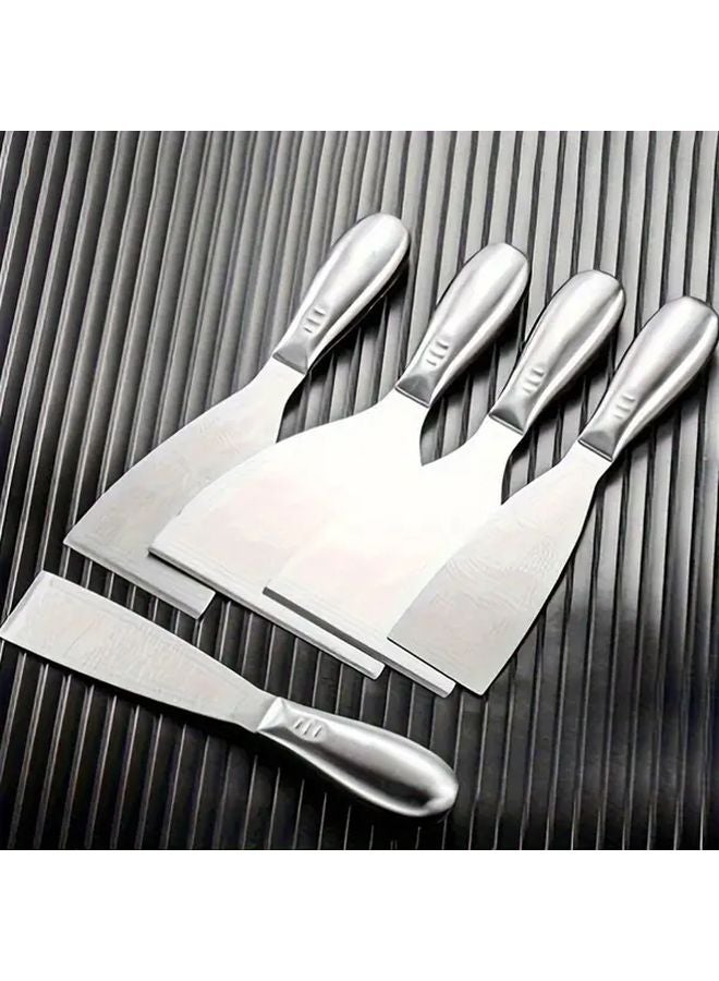 3 Piece Set Heavy Duty Stainless Steel Multi Purpose Scraper Tool Set - Image 3