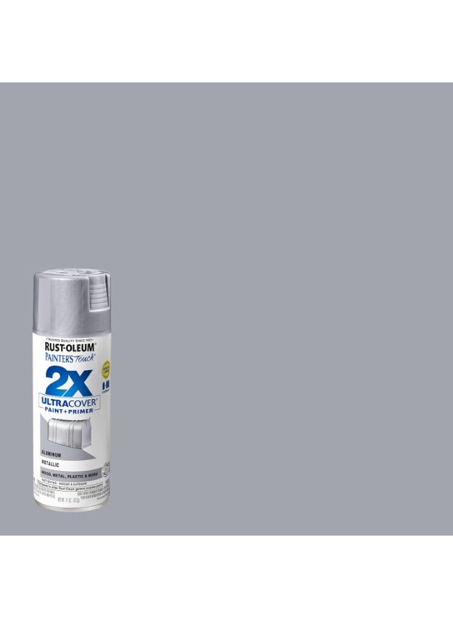 رست أوليوم طلاء بخاخ Painter'S Touch 2X Ultra Cover 312 G من الألومنيوم المعدني - Image 2