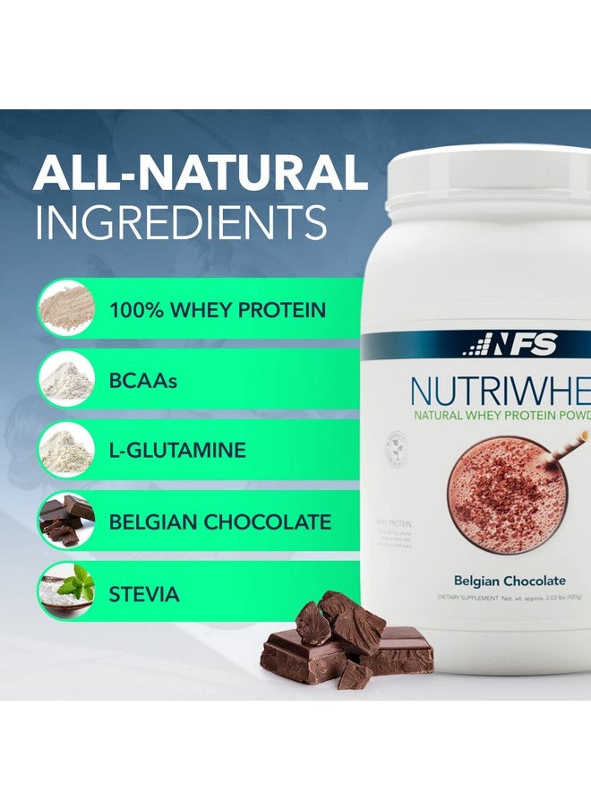 NF Sports - Post Workout Nutri Whey Protein Powder,Dietary Supplement, Amino Energy, Supports Immunity, Bcaa Powder, Protein Powered, Helps Fight Stress (Belgian Chocolate Powder, 920G, 23 Servings) - Image 1