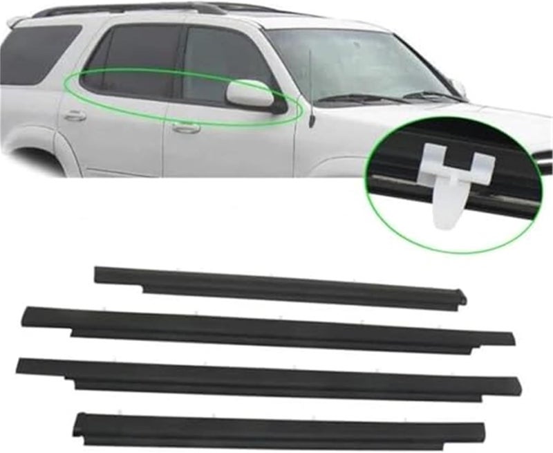Vuzmode Window Door Seals for Toyota Sequoia 2001-2007 - Image 3