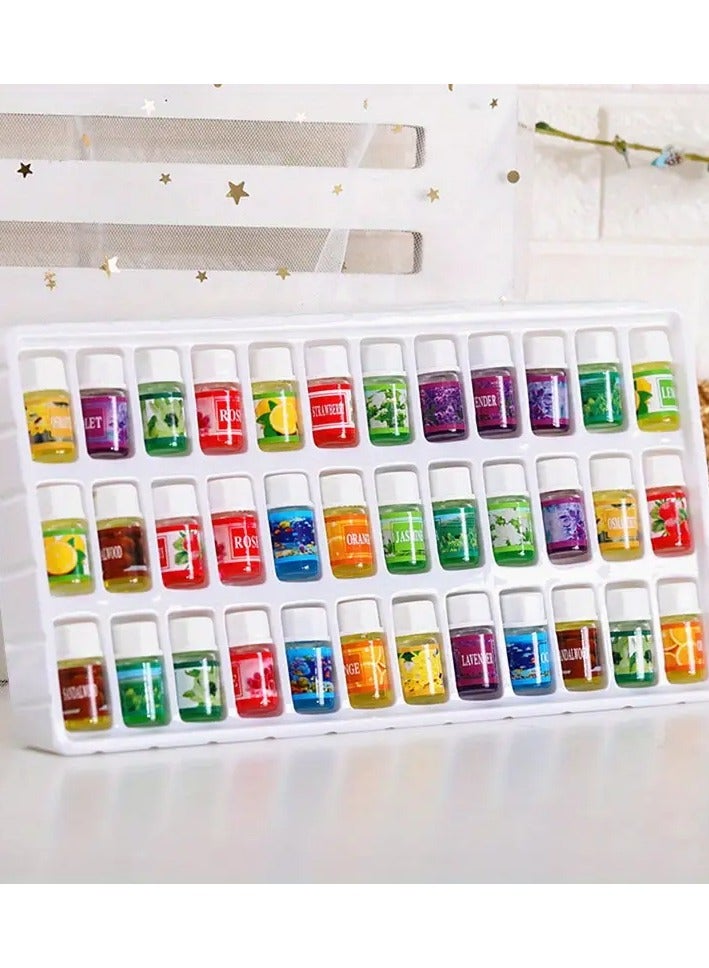 36pcs Essential Oil Set (0.1oz Each) – 12 Mixed Scents for Aromatherapy, Humidifiers, Relaxation & Room Fragrance - Image 2