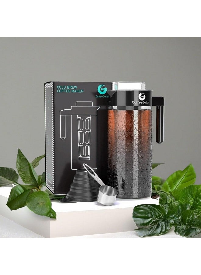 Coffee Gator Cold-Brew Coffee Maker Kit with Scoop and Funnel - Image 5