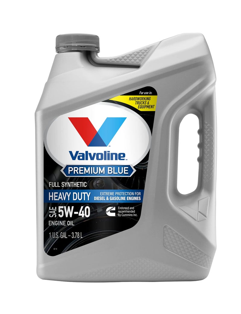 Valvoline Premium Blue Extreme SAE 5W-40 Full Synthetic Diesel Engine Oil 1 GA - Image 1
