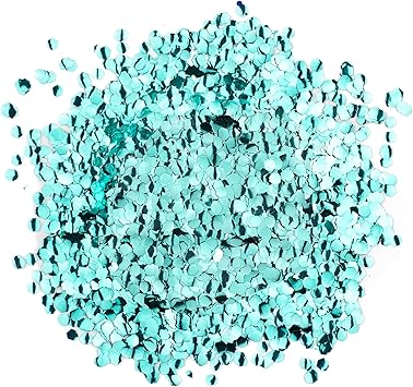 Stargazer Biodegradable Chunky Glitter Shaker Turquoise Festival Friendly Biodegradable Cosmetic Glitter - Image 2