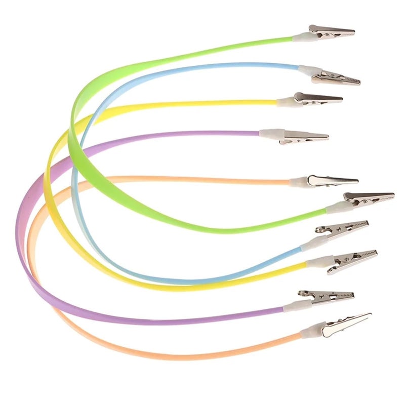 Green Dental Bib Clips Chain 20pcs Napkin Holder Dentist Tools - Image 3