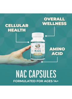 MaryRuth Organics Nac Supplement N-Acetyl Cysteine 2 Month Supply pack of 1  - Image 4