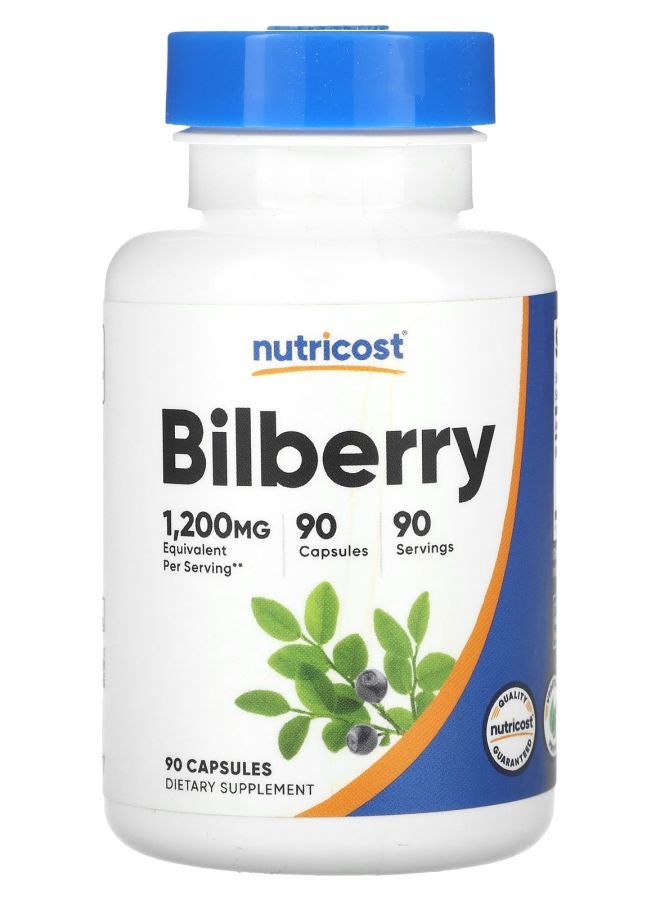 Nutricost Bilberry 1200 mg 90 Capsules