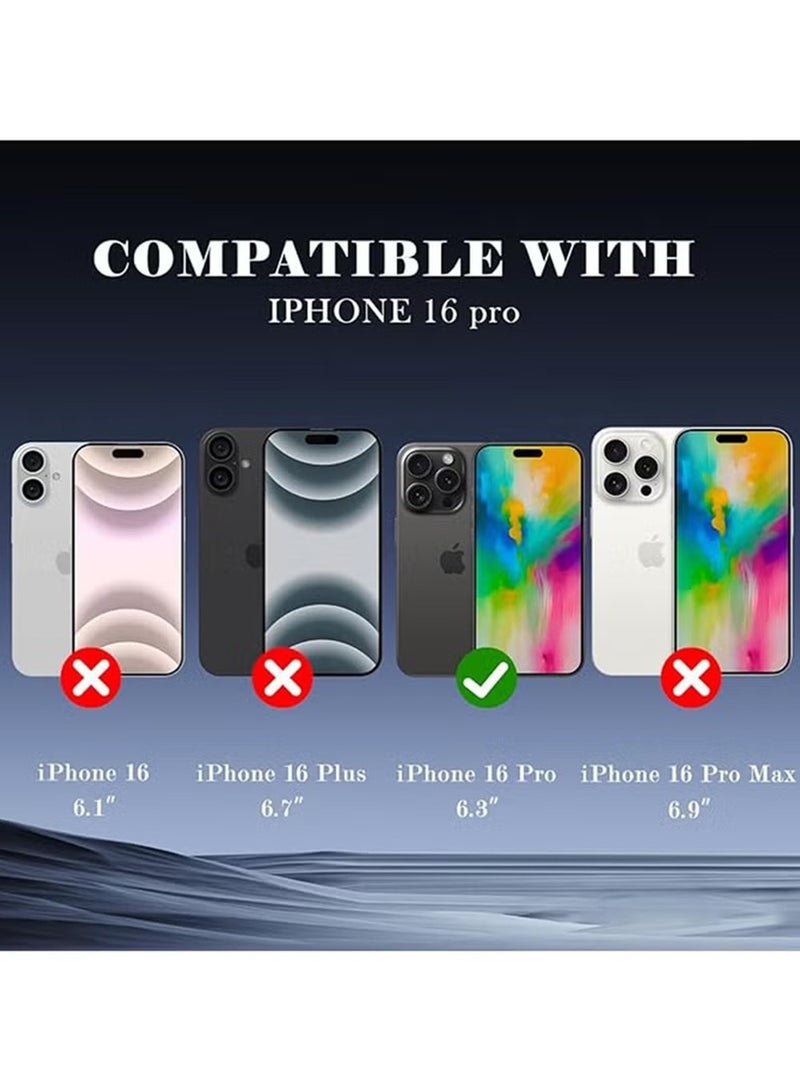 X-level iPhone 16 Pro Case,Crystal Clear Case Cover Designed for iPhone 16 Pro TPU Back Cover with 4 Corners Shockproof Protection and Camera Protection Anti-Fall Clear Case - Image 3