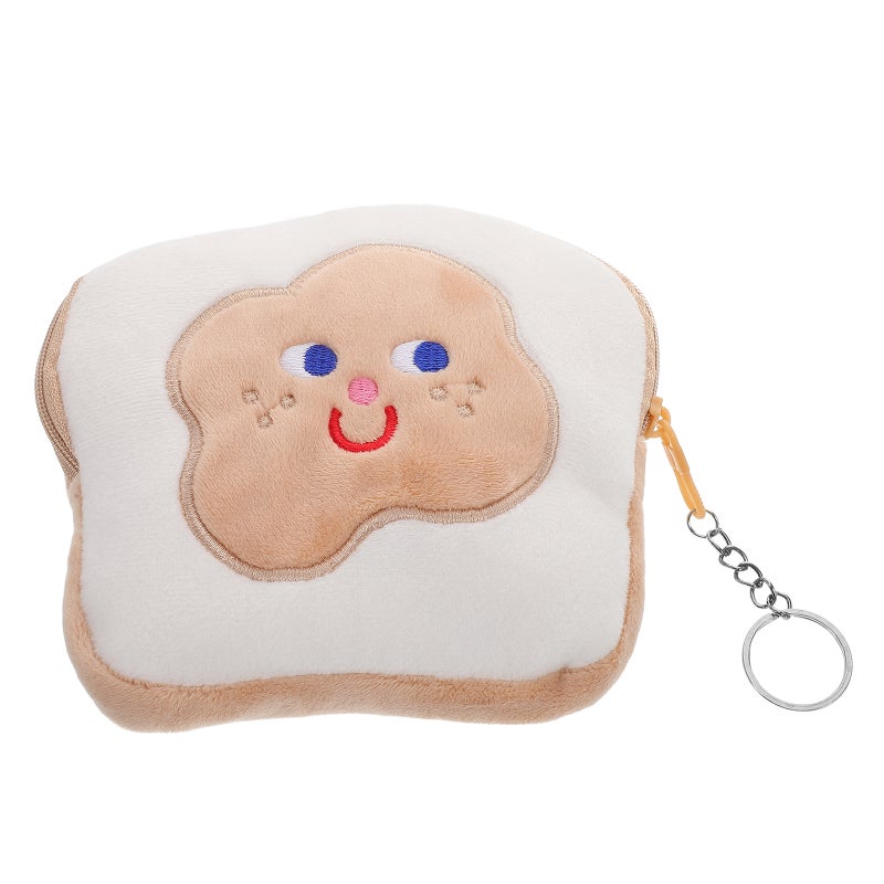 Cute Plush Cartoon Purse For Girls Keychain Pouch Women's Wallet Accessory Handbag Backpack Decoration Stylish Storage Pouch - Image 5
