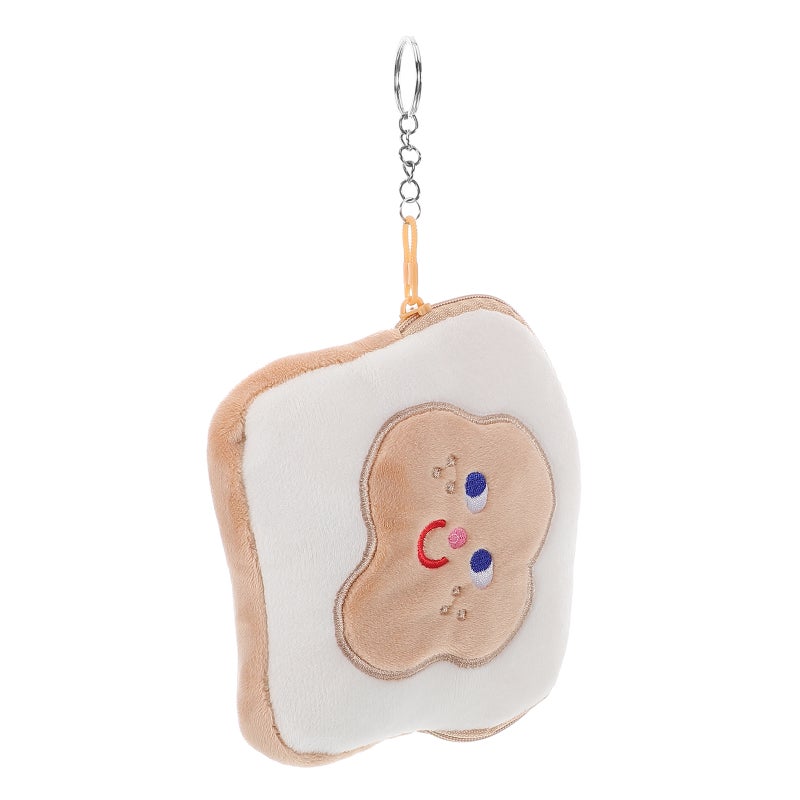 Cute Plush Cartoon Purse For Girls Keychain Pouch Women's Wallet Accessory Handbag Backpack Decoration Stylish Storage Pouch - Image 1