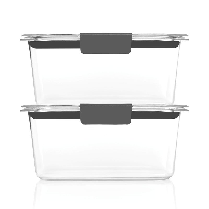 Rubbermaid Brilliance BPA Free Food Storage Containers with Lids - Image 2