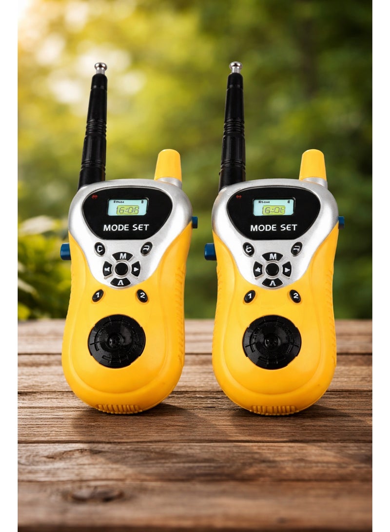 جهاز اتصال للاطفال ثنائي الاتجاه – صوت واضح ومدى مناسب – تصميم متين وخفيف – مثالي للألعاب والمغامرات متعدد الاشكال والالوان - Image 1