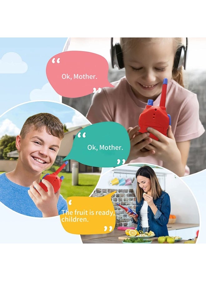 جهاز اتصال للاطفال ثنائي الاتجاه – صوت واضح ومدى مناسب – تصميم متين وخفيف – مثالي للألعاب والمغامرات متعدد الاشكال والالوان - Image 3