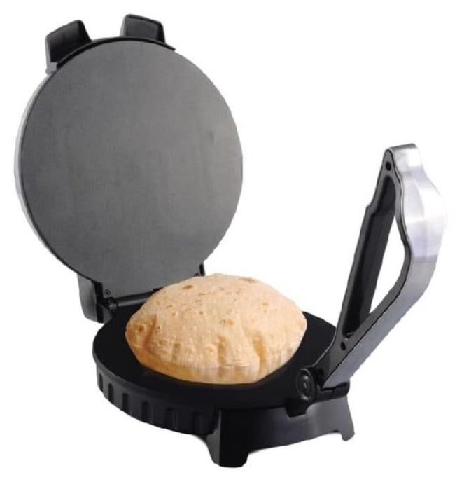 ELTRAZONE 1200W Roti Chapati Maker: 10 Inch Electric Flatbread Machine
