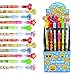 TINYMILLS 24 Pcs Emoji Multi Point Stackable Push Pencil Assortment with Eraser for Emoji Birthday Party Favor Prize Carnival Goodie Bag Stuffers Classroom Rewards Pinata Fillers - Image 3