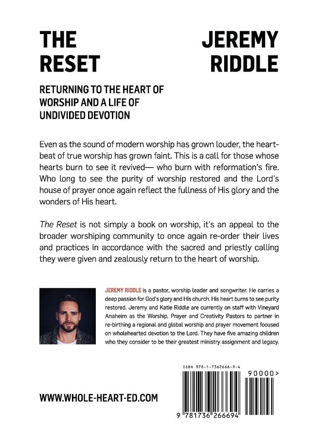 null - The Reset: Returning to the Heart of Worship and a Life of Un - Image 1