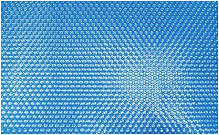 ويوبلز غطاء شمسي دائري لحمامات السباحة، قطر 305 سم/120 بوصة، سمك الغشاء الشمسي 120 ميكرومتر. يمكن قص الغطاء الشمسي حسب المقاس لتسخين مياه حمامات السباحة (300 × 200 سم، مستطيل، أزرق). - Image 1