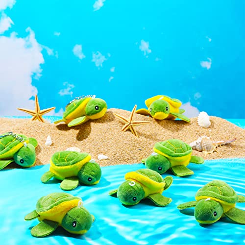 Sotiff Mini Turtle Christmas Stuffed Gifts Bulk 32 Inch Cute Small Turtle Animal Plush Emotional Positive for Xmas Kids Adult Birthday Sea Animal Ocean Party Decor100 Pcs - Image 5