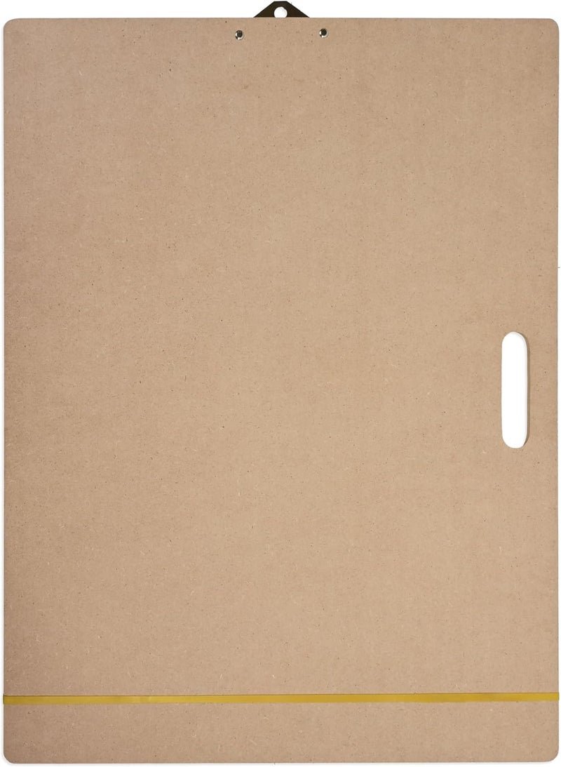 FIS Sketch Board with Butterfly Jumbo Clip, A3 Size (365x460x5mm), Sturdy Wooden Board - Image 3