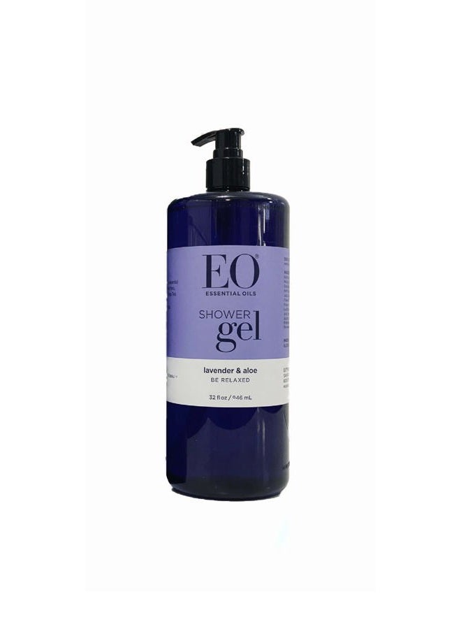 Essentials Lavender + Aloe Soothing Shower Gel 32 oz.