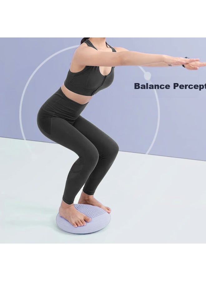 Dweck Dewike Yoga Balance Pad Air Cushion Rehabilitation Training Children's Balance Board Foot Massage Ball Foot Ankle Exercise Equipment  - Image 2
